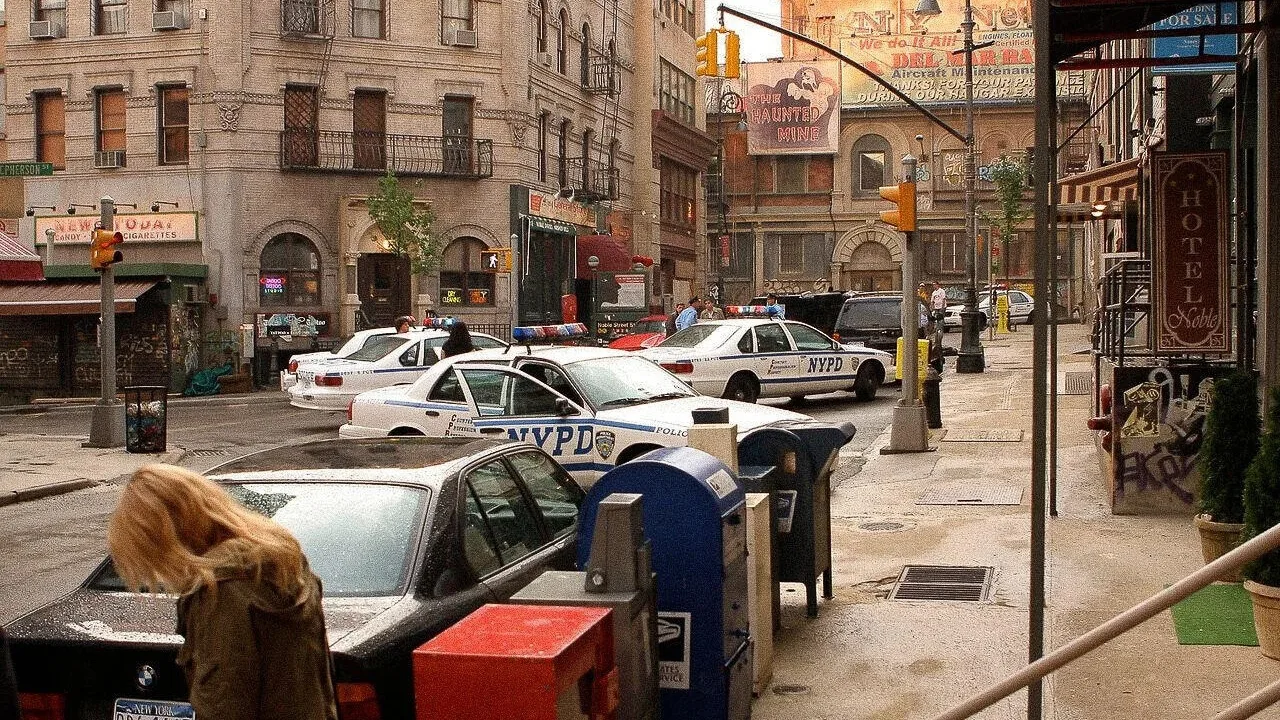 New York street backlot near Sofia, Little Italy block